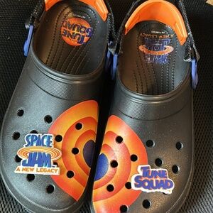 Space Jam Crocs Unisex Men’s Size 10
